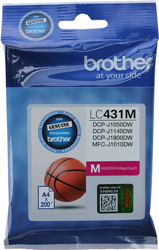 Brother LC431M Magenta Ink Cartridge