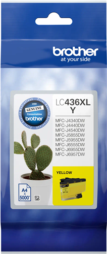 Brother LC436XLY Yellow Ink Cartridge