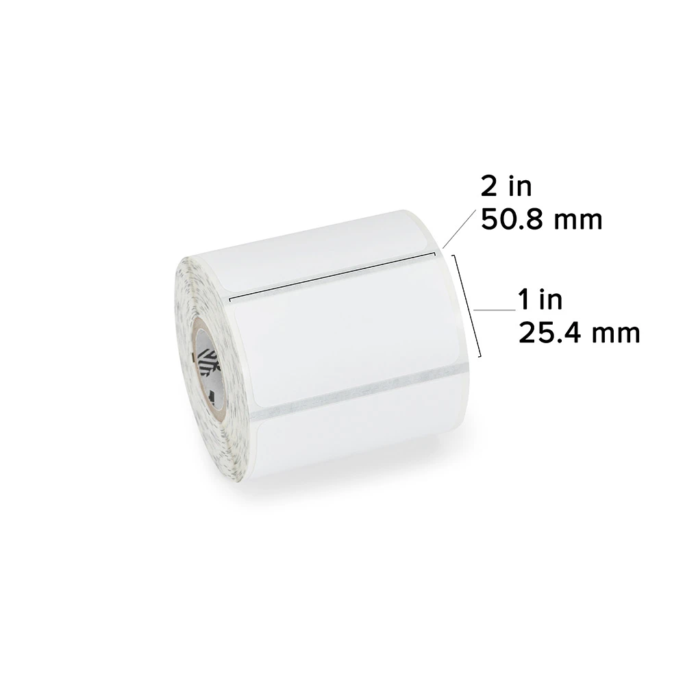 Label Paper 2x1in (50.8x25.4mm) DT Z