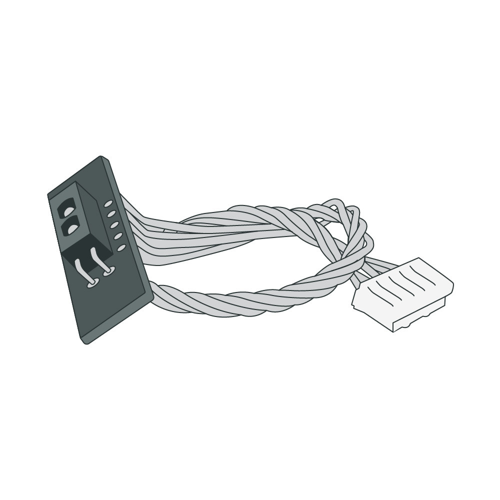Kit Upper Media Sensor (moveable gap