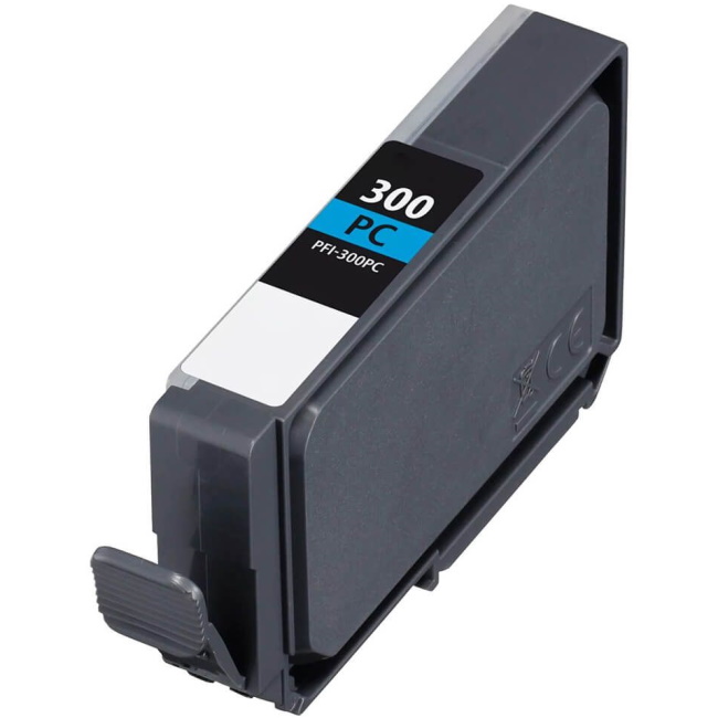 Canon PFI-300PC Photo Cyan Ink Cartridge