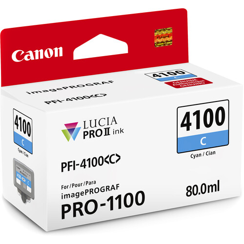 Canon PFI4100 Cyan Ink Cart