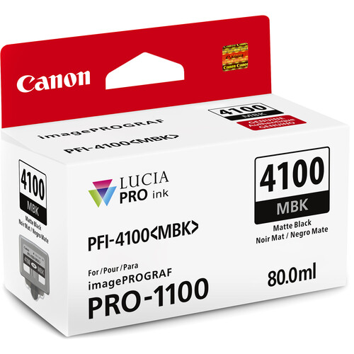 Canon PFI4100 Mat Blk Ink Cart