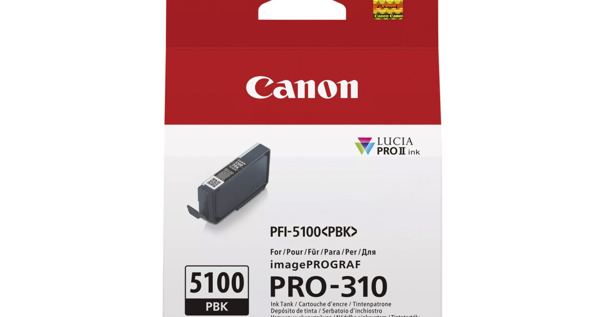 Canon PFI5100 Ph Blk Ink Cart