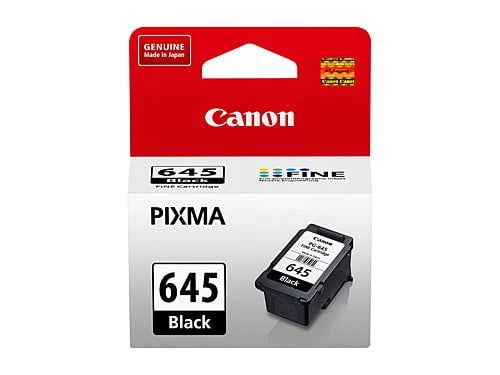 PG645 FINE BLACK INK CARTRIDGE STD
