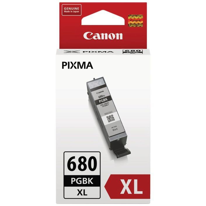 Canon PGI680XLBK Black High Yield Ink Cartridge
