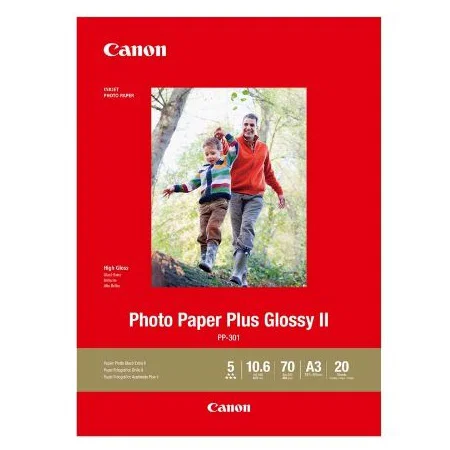 Canon PP-301 A3+ Glossy II 275gsm Photo Paper - 20 Sheets