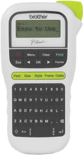 Brother PTH110 Durable P-Touch White Label Printer $20 Cashback