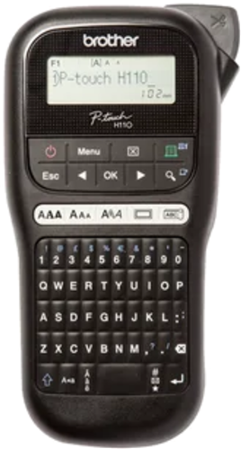 Brother PTH110BK Durable P-Touch Black Label Printer $20 Cashback