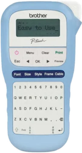 Brother PTH110LB Durable P-Touch Light Blue Label Printer $20 Cashback