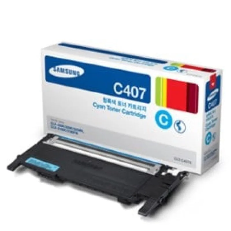 Samsung CLTC407S Cyan Toner