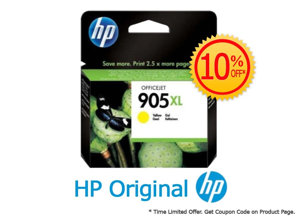 HP 905XL High Yield Yellow Ink Cartridge