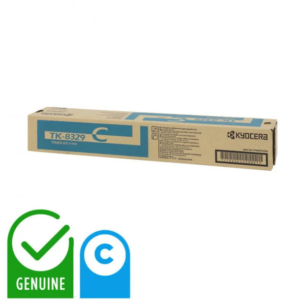 Kyocera TK8329 Cyan Toner