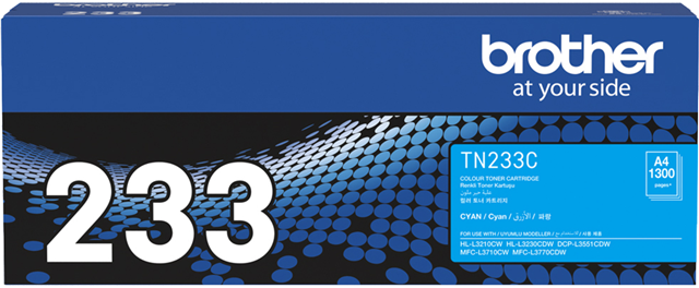 Brother TN-233C Cyan Toner Cartridge