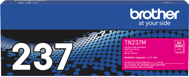 Brother TN-237M Magenta High Yield Toner Cartridge