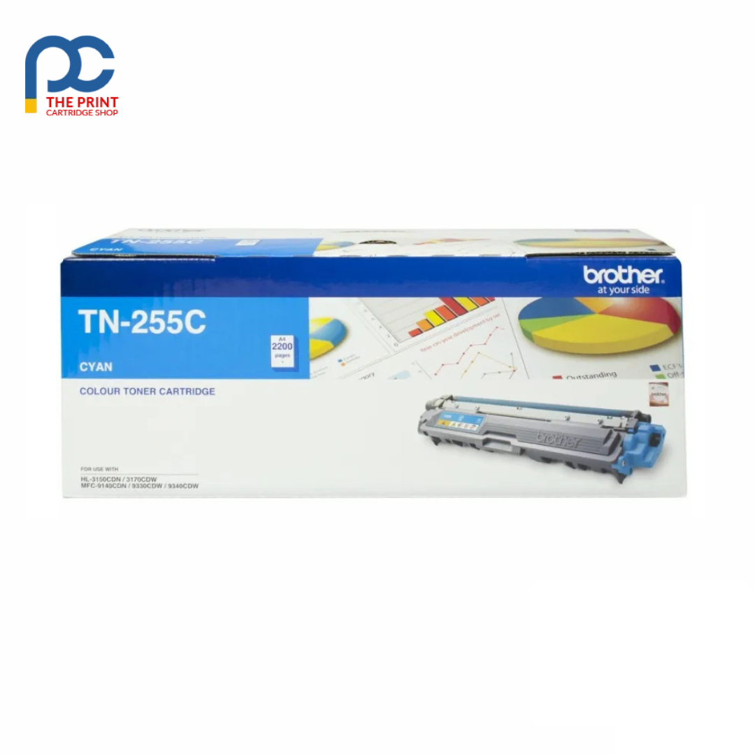 Brother TN-255C Cyan High Yield Toner