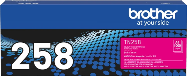 Brother TN258M Toner Magenta