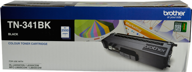Brother TN-341BK Black Toner