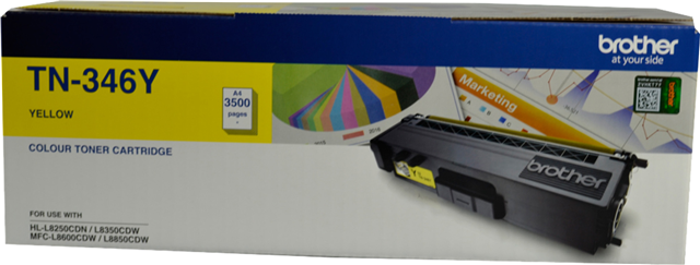 Brother TN-346Y Yellow High Yield Toner