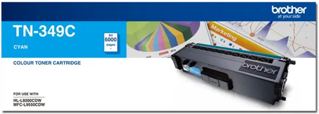 Brother TN-349C Cyan Super High Yield Toner