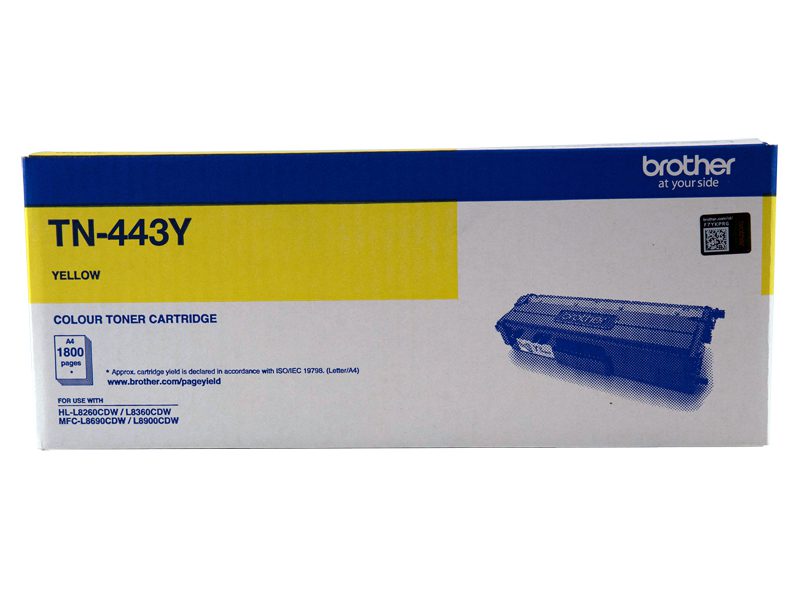 Brother TN443Y Yellow High Yield Toner
