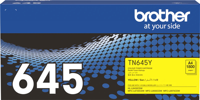 Brother TN645Y Toner Yellow