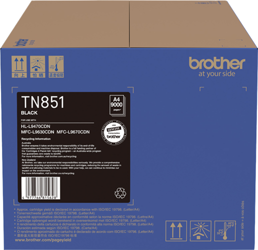 Brother TN851BK Black Standard Toner