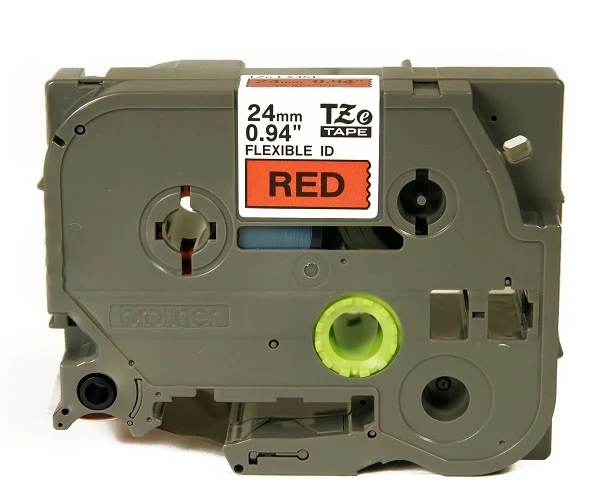 Tape Black on Red TZEFX451