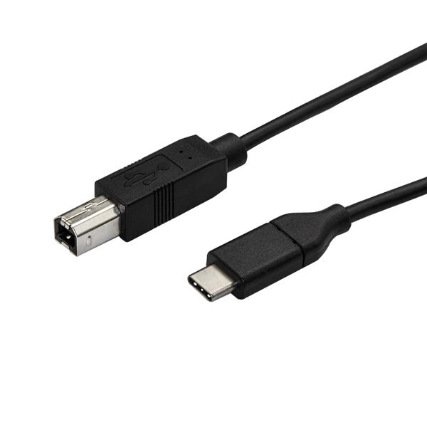 STARTECH.COM 3M / 10 FT USB C TO USB B PRINTER CABLE - M/M - USB 2.0 LTW