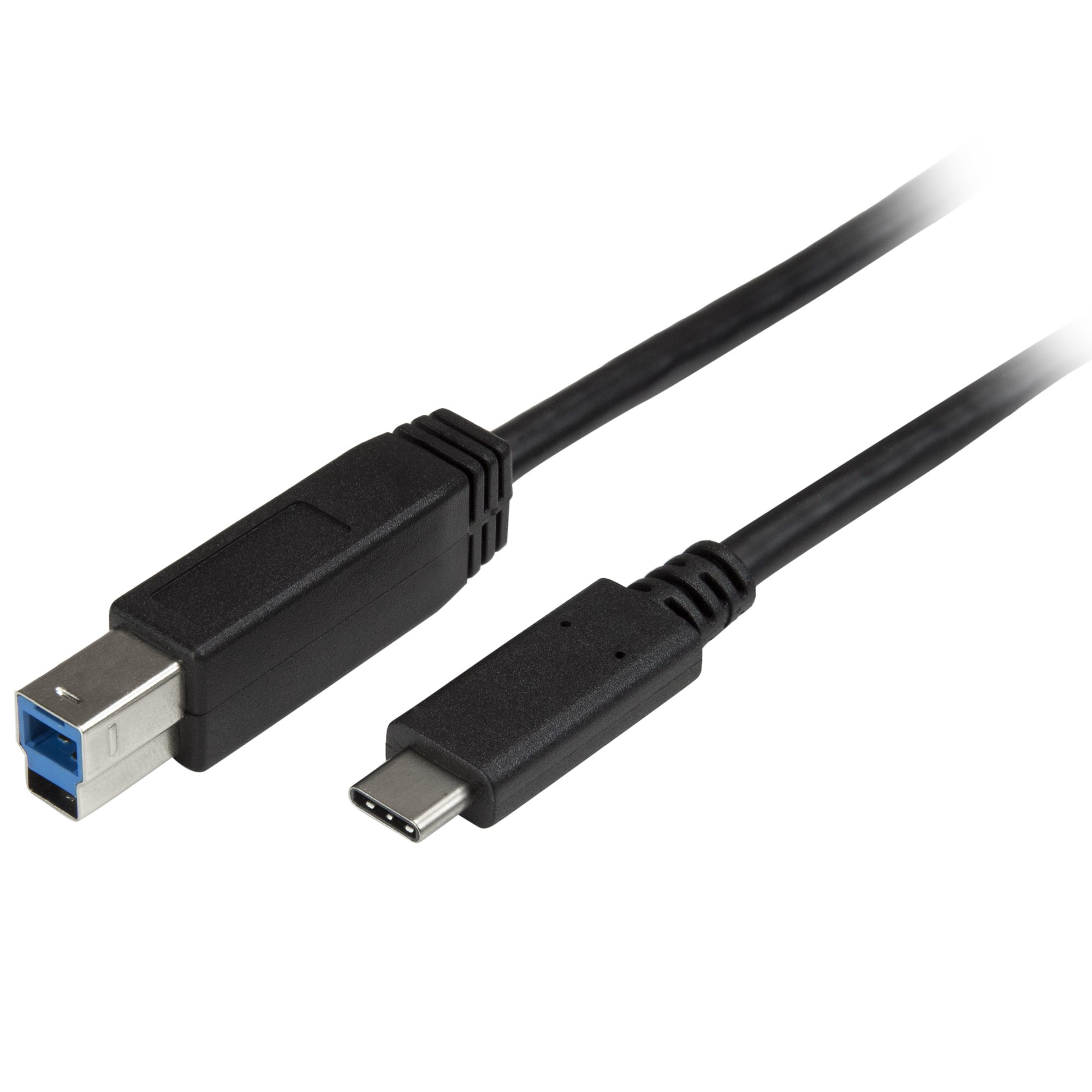 STARTECH.COM 2M / 6 FT USB C TO USB B PRINTER CABLE - M/M - USB 3.0 2 YR