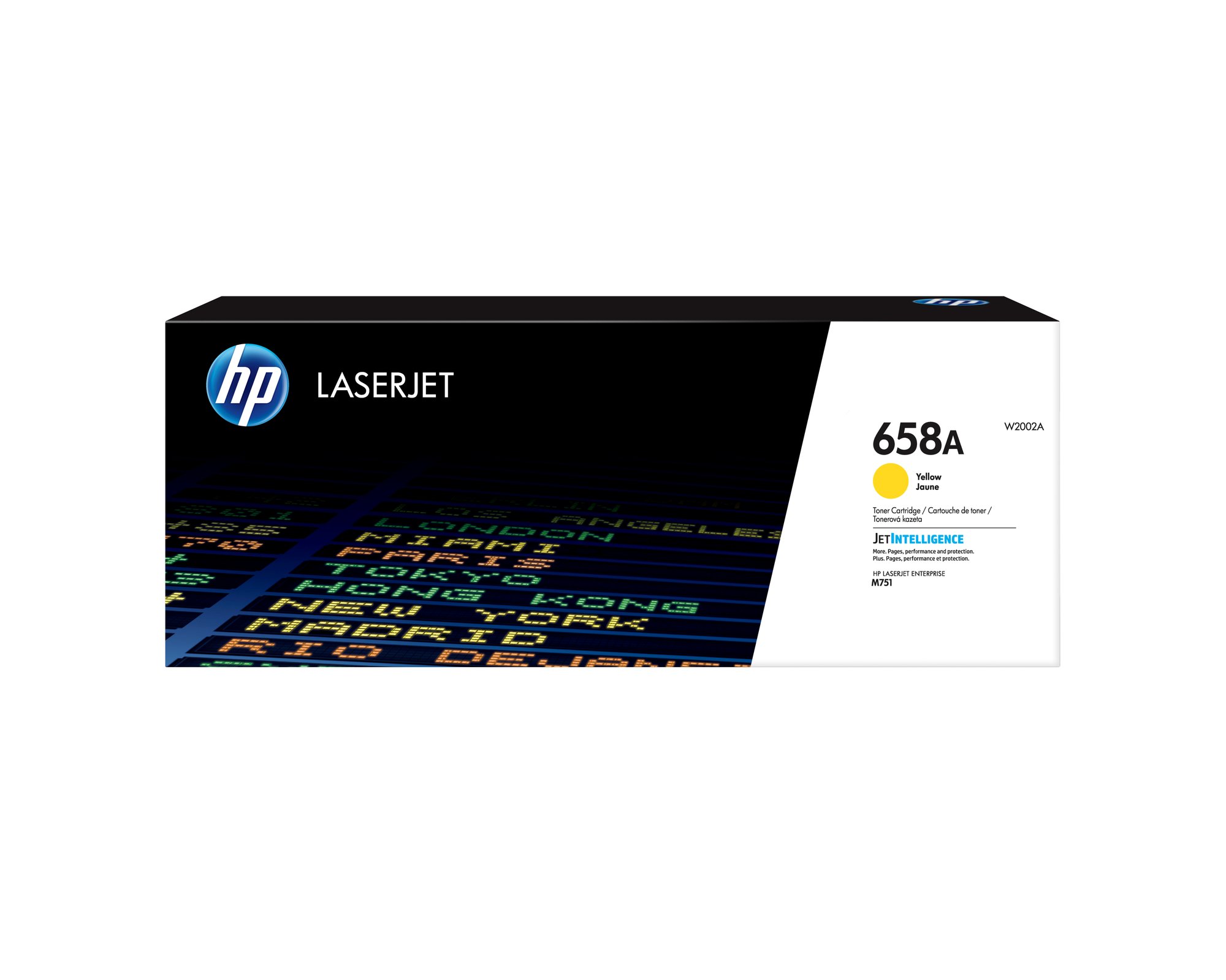 HP 658A Yellow LaserJet Toner Cartridge