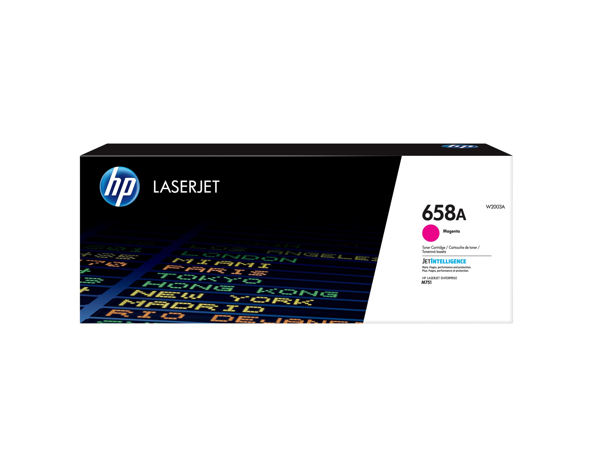 HP 658A Magenta LaserJet Toner Cartridge