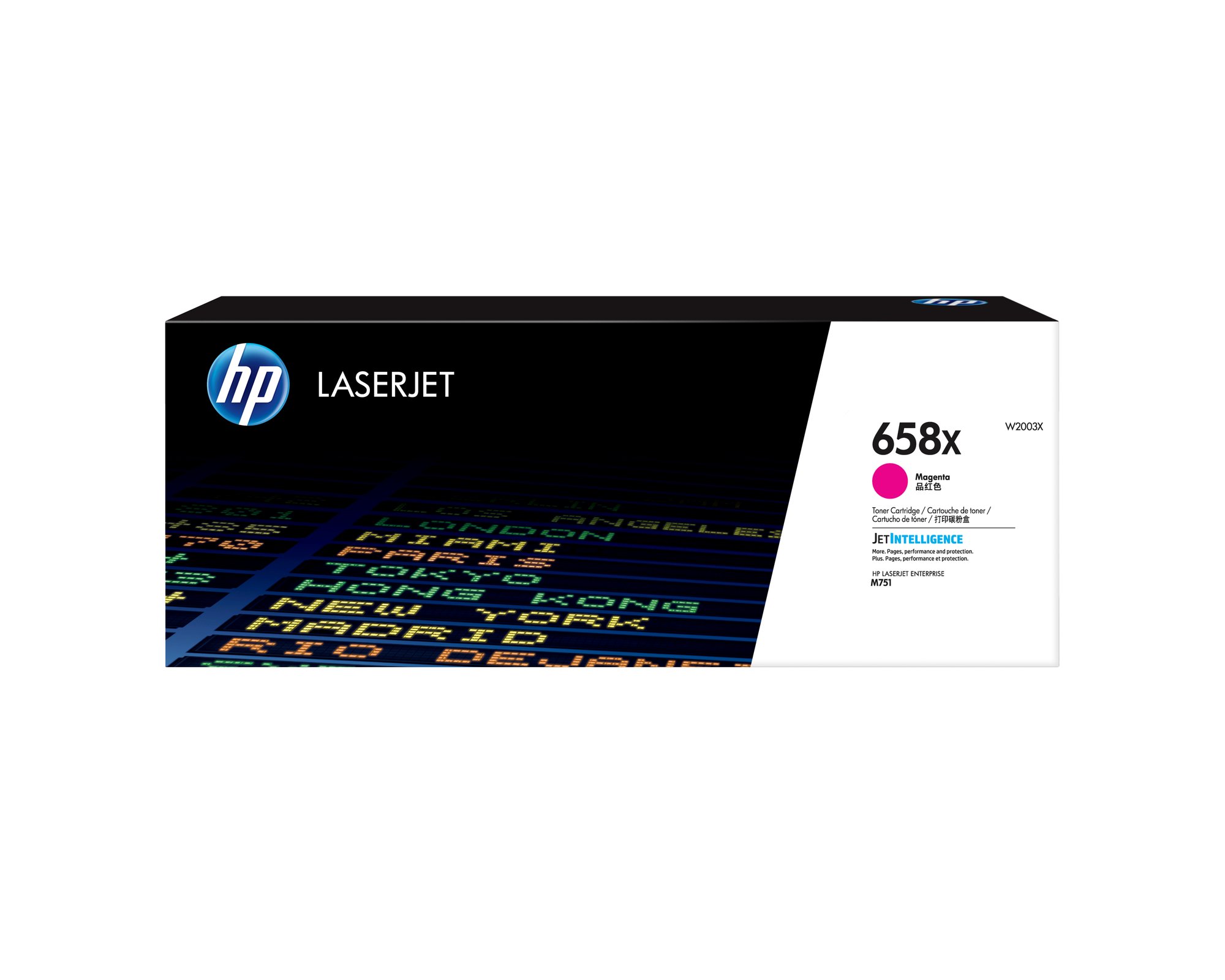 658X MAGENTA LASERJET TONER CARTRIDGE