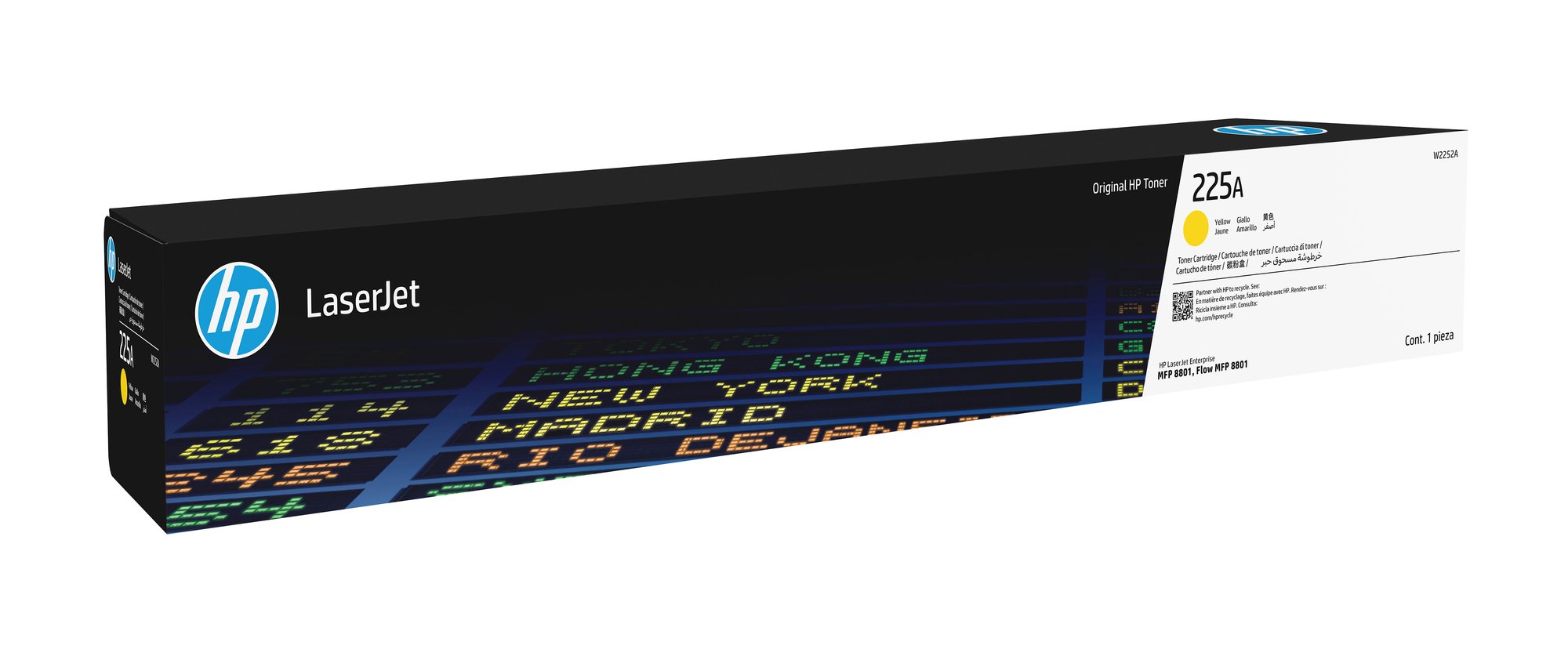 HP 225A Yellow Original LaserJet Toner Cartridge