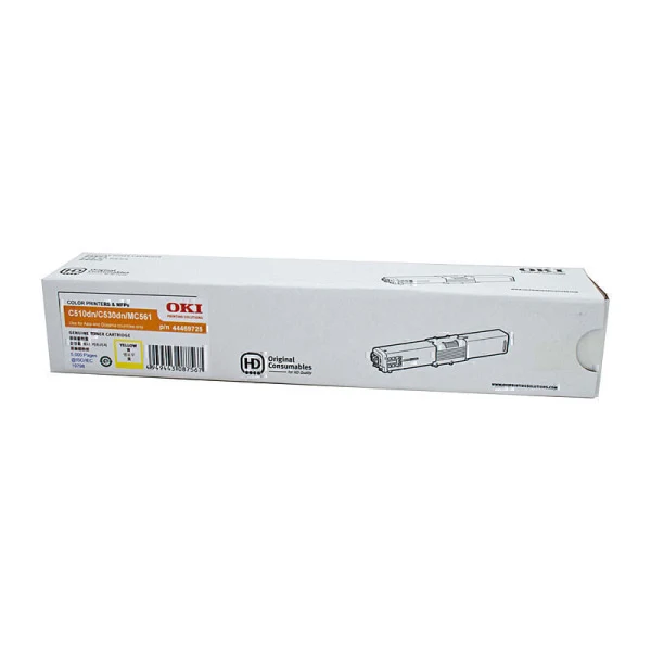 OKI 44469725 Yellow Toner Cartridge - PrinterDirect Compatible