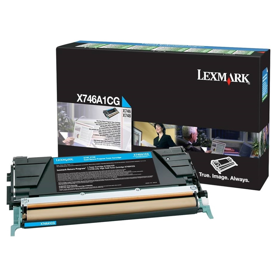Lexm X746A1CG Cyan Pre Cart