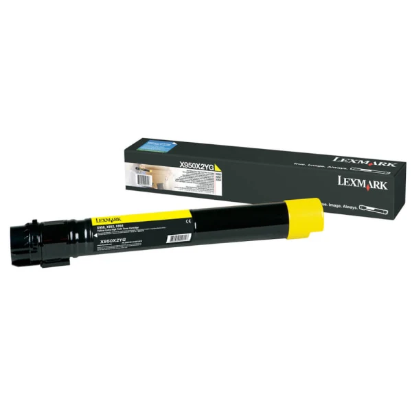 Lexm X950X2YG Yellow Toner